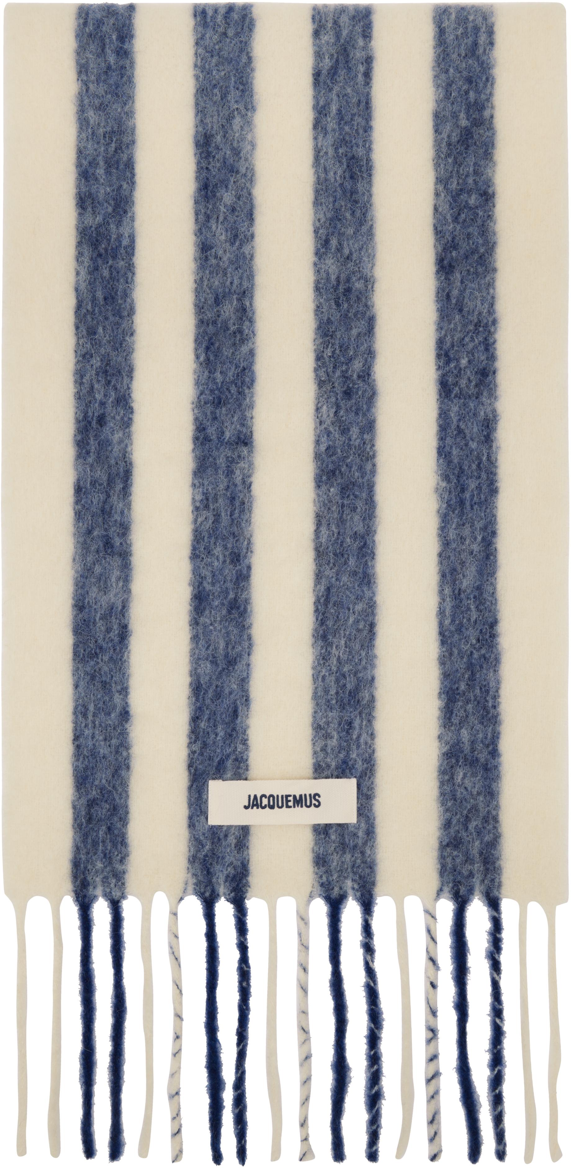 Jacquemus Off La Casa L Echarpe Carro Scarf in Blue for Men Lyst UK
