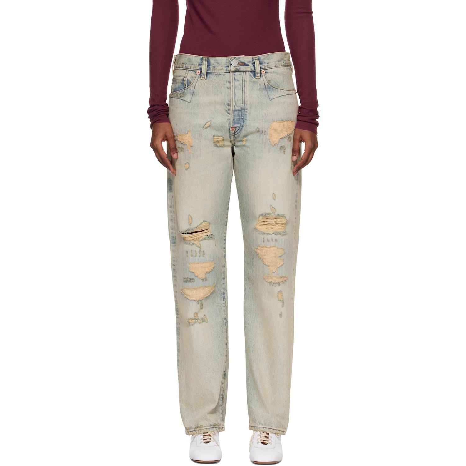 KENZO BLEACHED SUISEN RELAX JEANSケンゾーデニム｜Www.prestavest.com.my