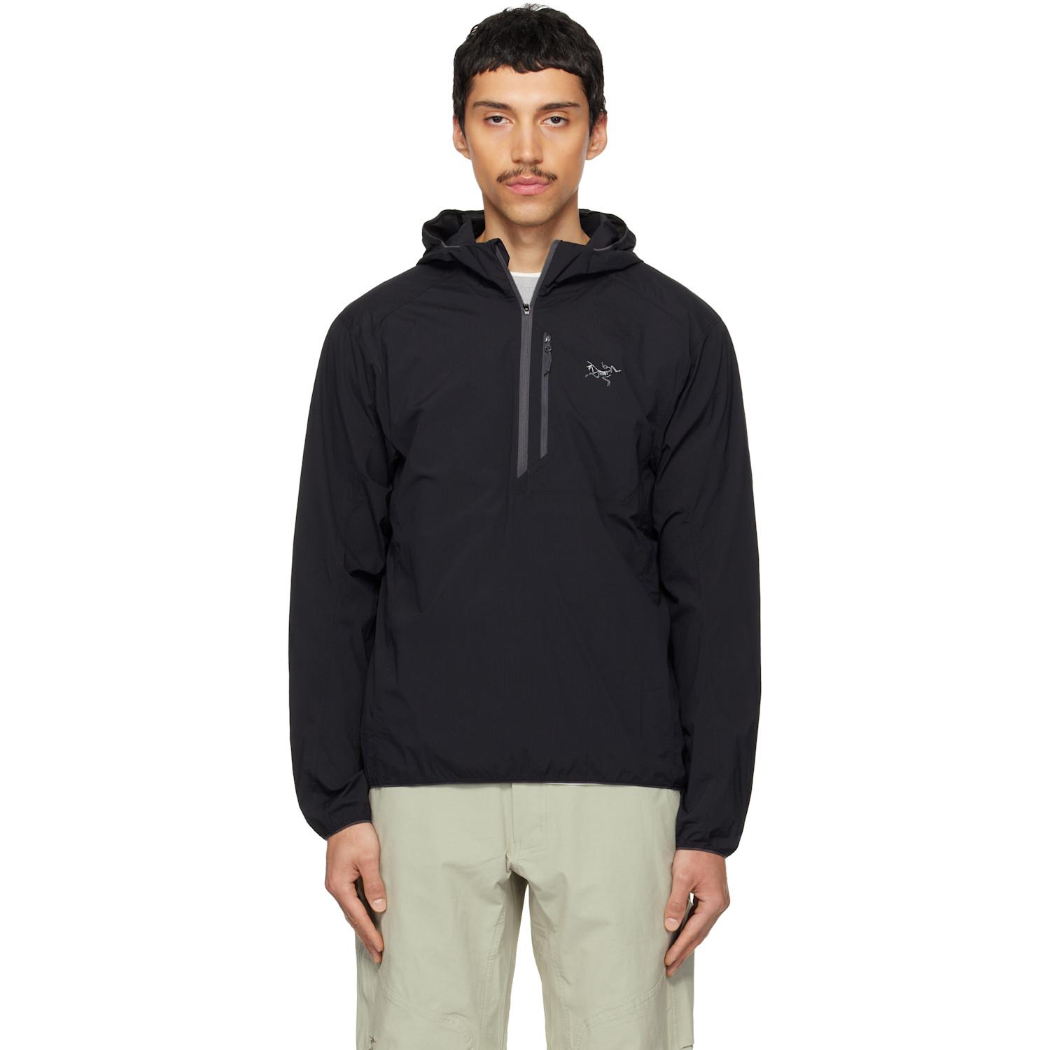 Arc'teryx Ossa 1/2 Zip Hoodie in Black for Men | Lyst Canada