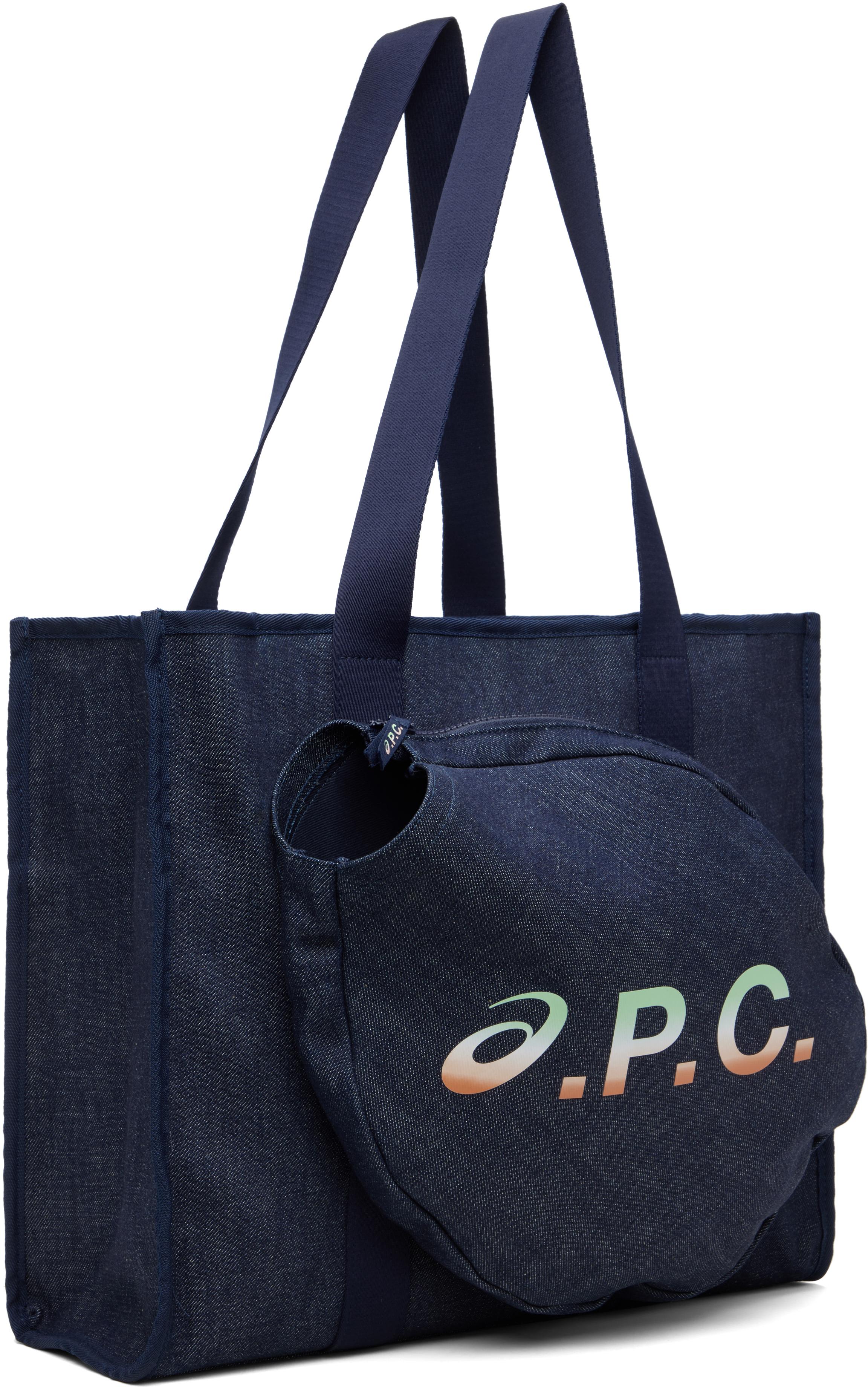 APC ASICS デニムトートバッグ Lou Asics tote bag | Denim | A.P.C. Accessories