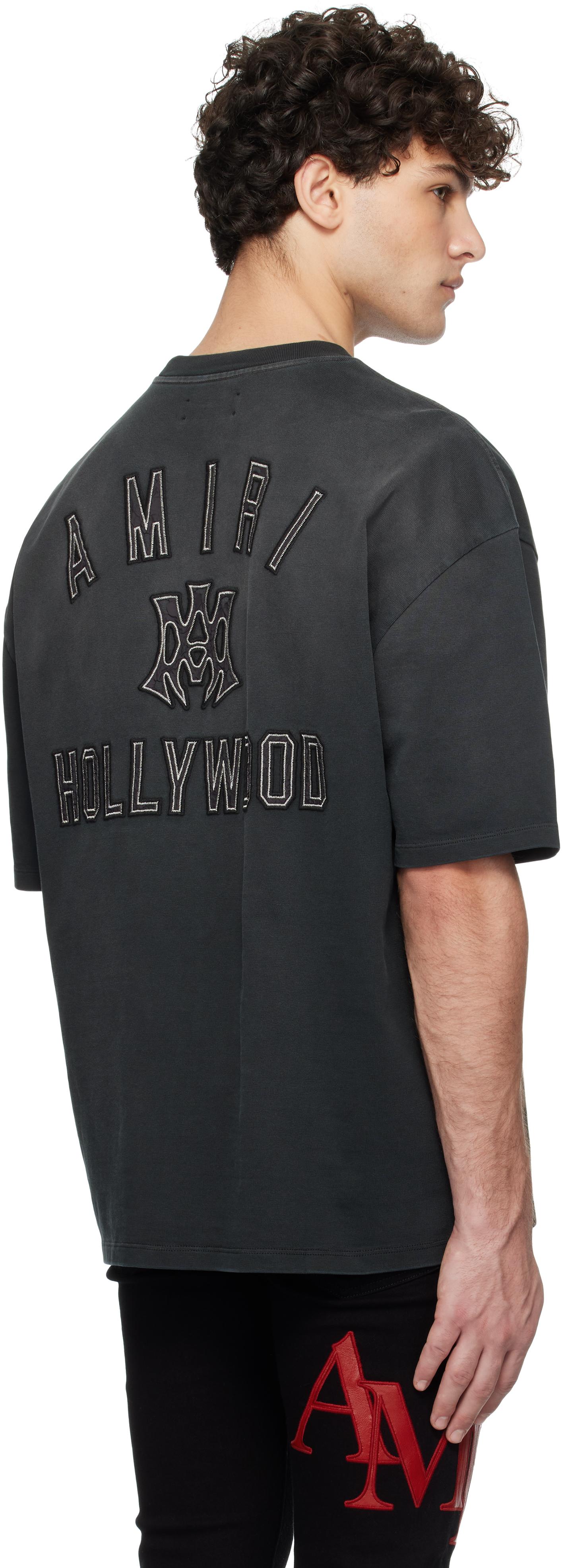 Amiri 'Ma Hollywood' Oversized T-Shirt in Black for Men