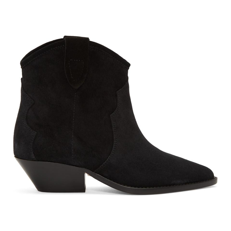 Isabel Marant Donatee Pointed-Toe Ankle Boots – Cettire