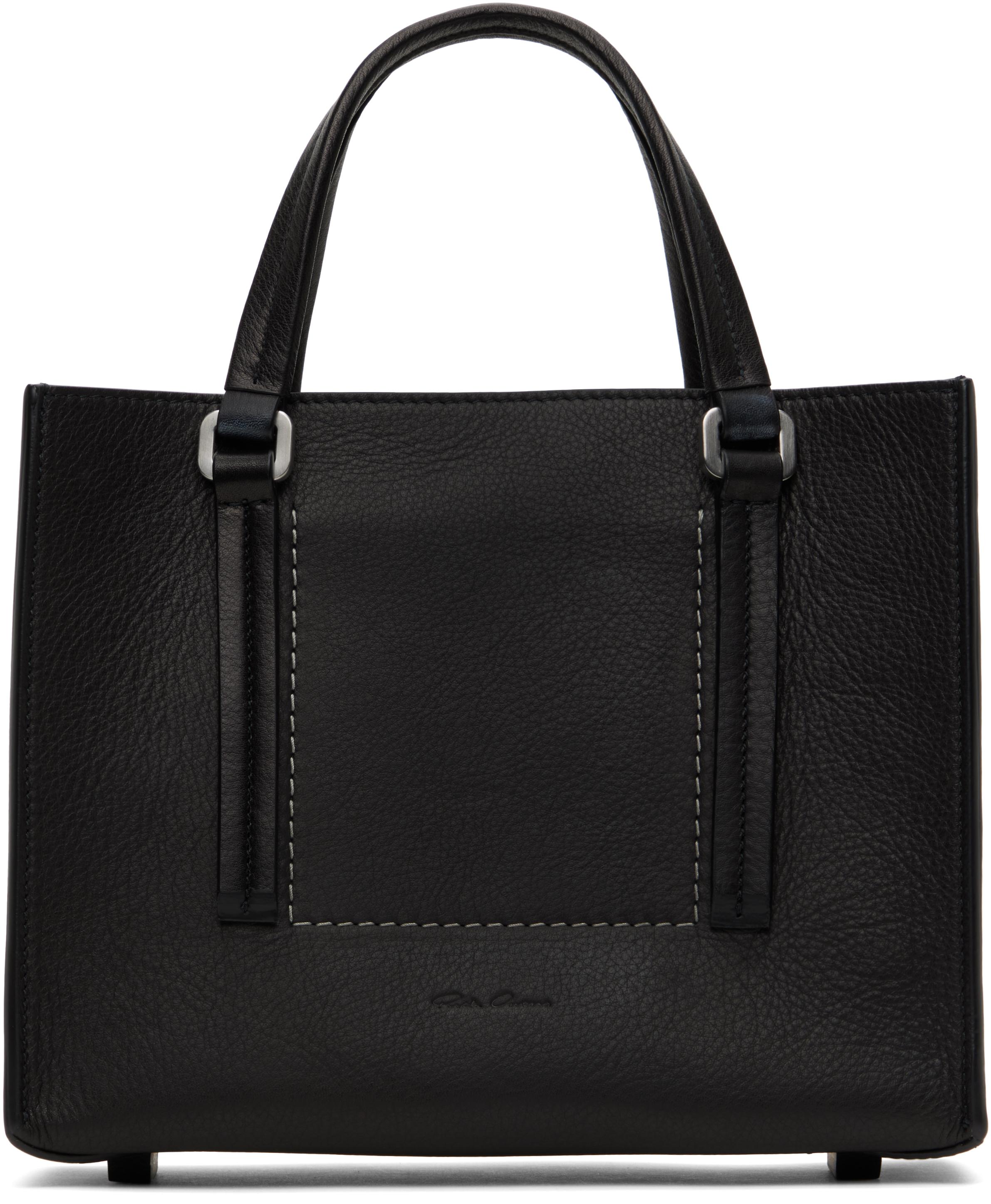 Rick Owens Hollywood Mini Edith Shopper Tote in Black for Men | Lyst