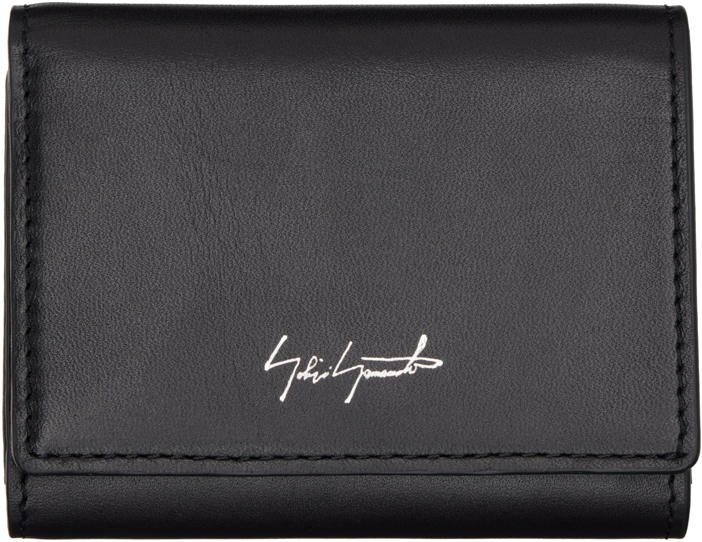 YOHJI YAMAMOTO Compact 財布 ブラック
