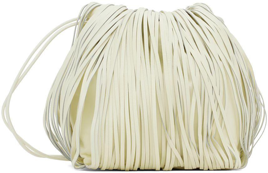 【送料&関税込】Jil Sander Cream Fur Dumpling Bucket Bag Jil Sander Cream fur Dumpling bucket bag (Jil Sander