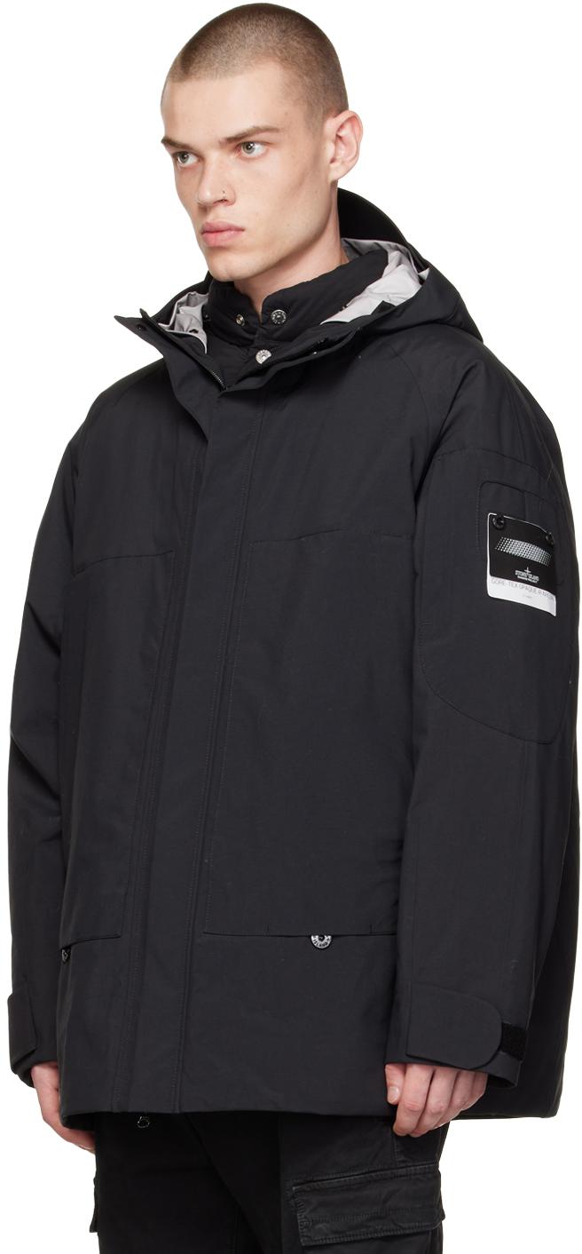 Stone Island Shadow Project GORE-TEX Cocoon Down Jacket in Black