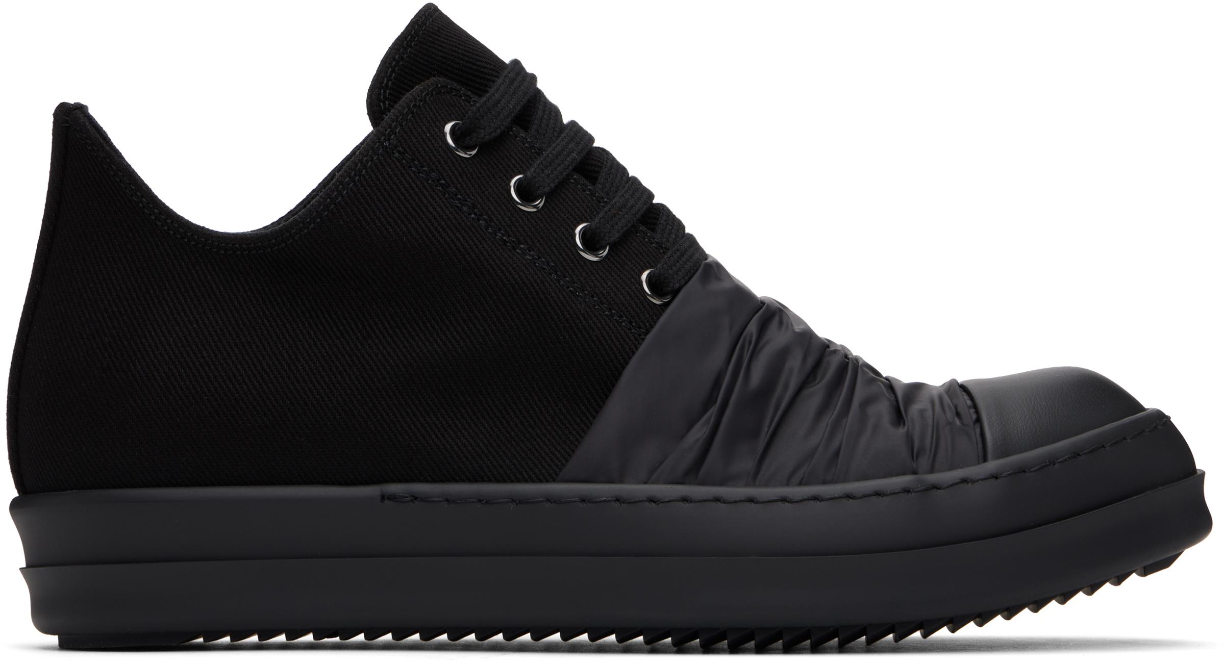Rick Owens Hollywood Hustler Low Sneaks Sneakers in Black for Men 