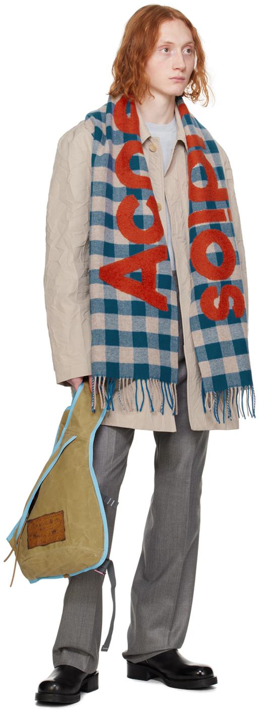 Acne Studios メンズ ナチュラル クリンクル トレンチコート コート