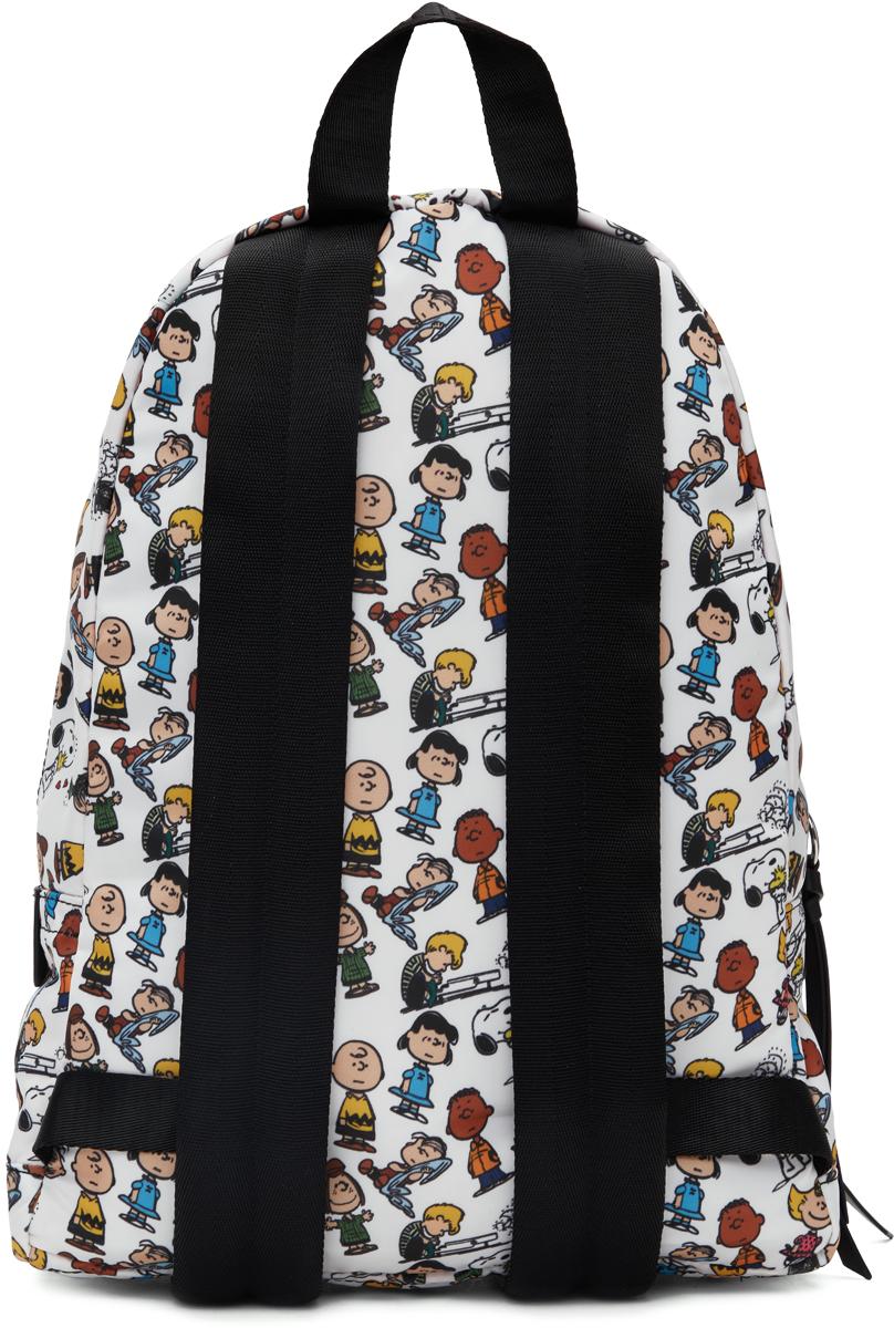 Marc Jacobs Peanuts X The Large Backpack in White | Lyst