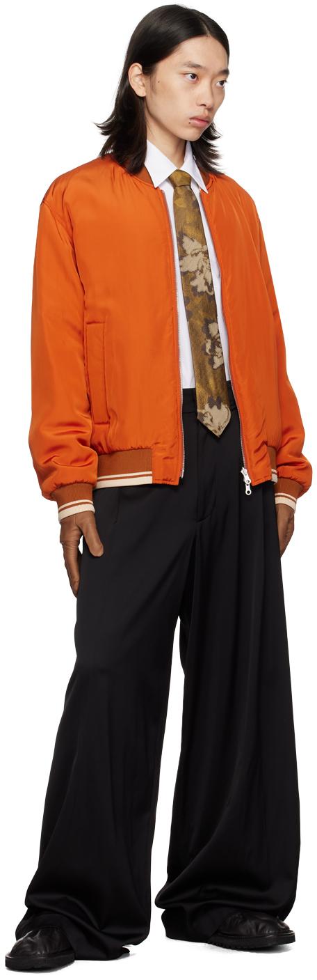 希少イタリア製】dries van う noten スリッポン オレンジ
