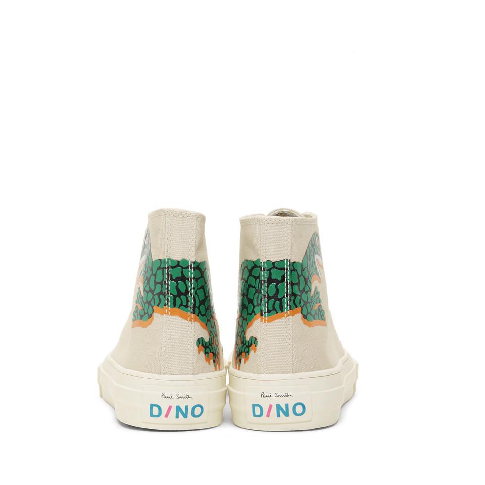 PS by Paul Smith Off-white Kirk Green Dino Sneakers for Men | Lyst