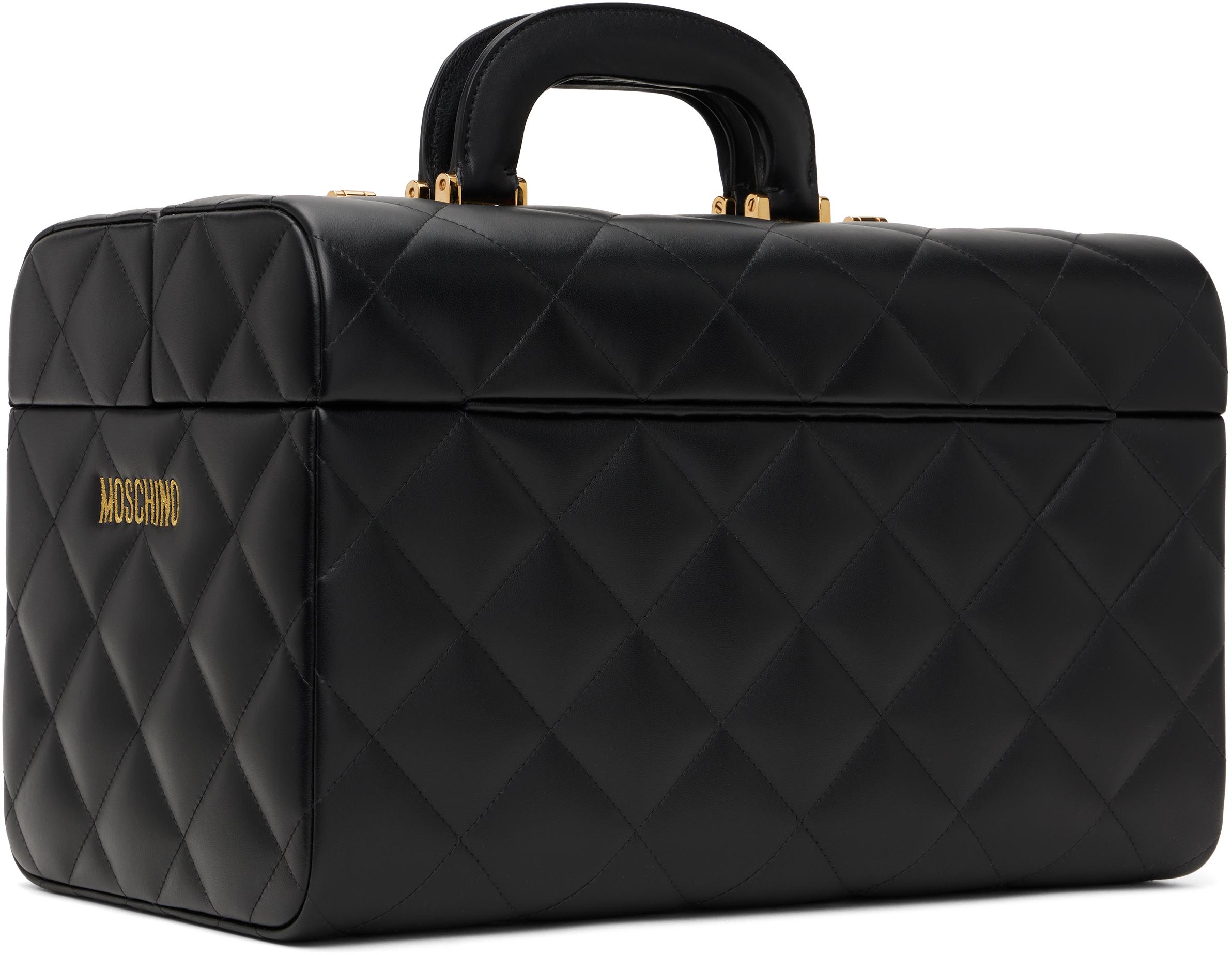 【関税込み】Moschino ブラック Tool Box バッグ Tool Box Bag | Moschino