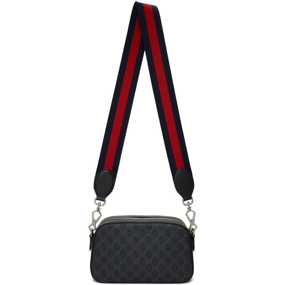 Gucci GG Supreme Canvas Camera Bag in Nero (Black) for Men - Save 24% - Lyst