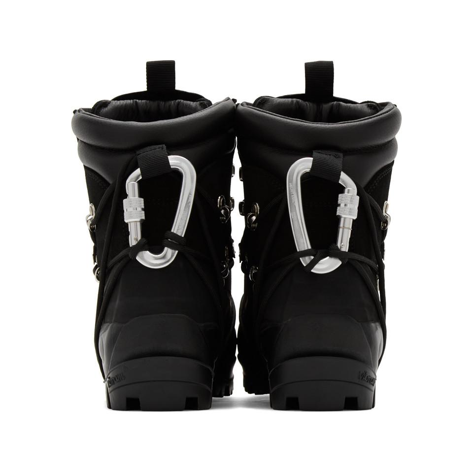 HELIOT EMIL Suede Black Hiking Boots for Men | Lyst