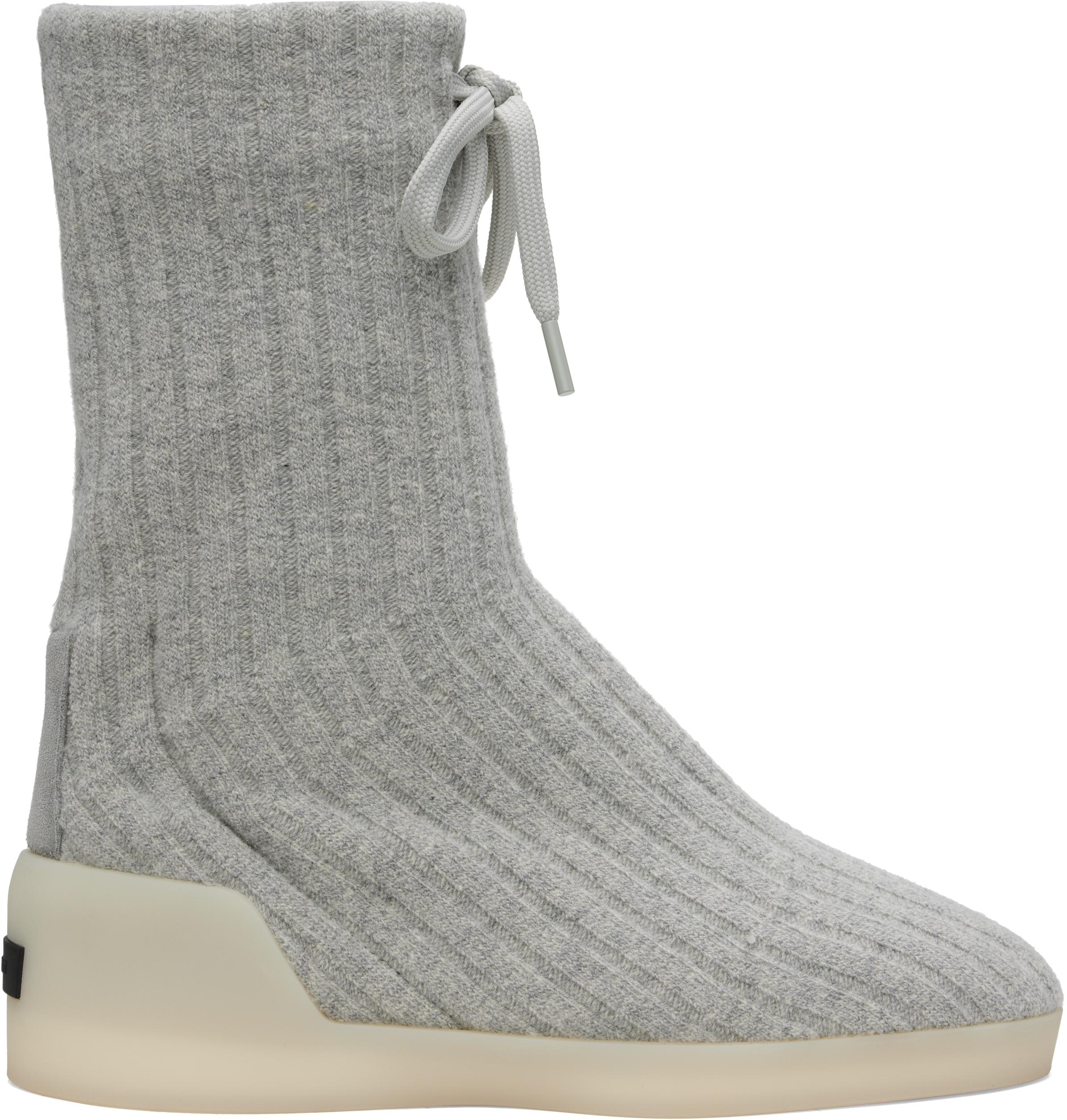 Fear of God 8th Moc Knit Hi / Dark Grey 