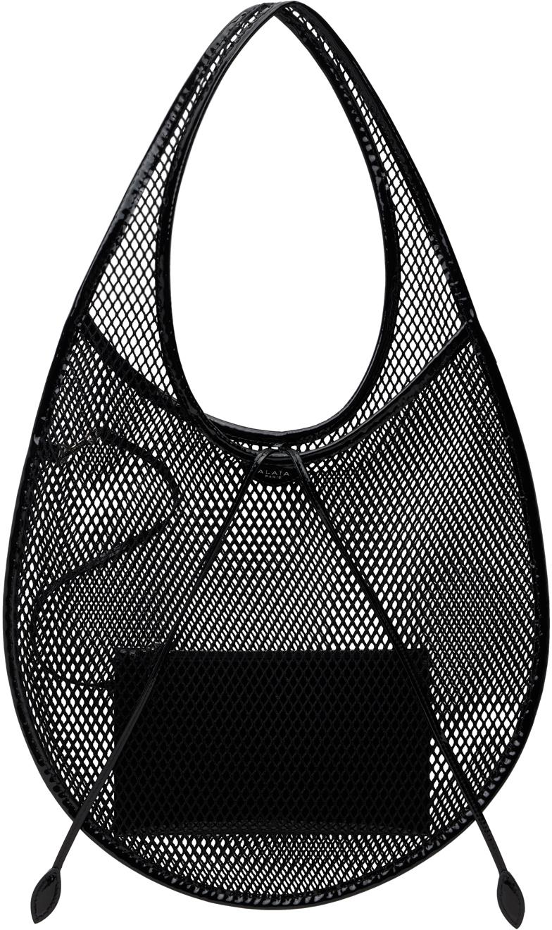 Alaïa One Piece Medium Fishnet Bag in Black | Lyst