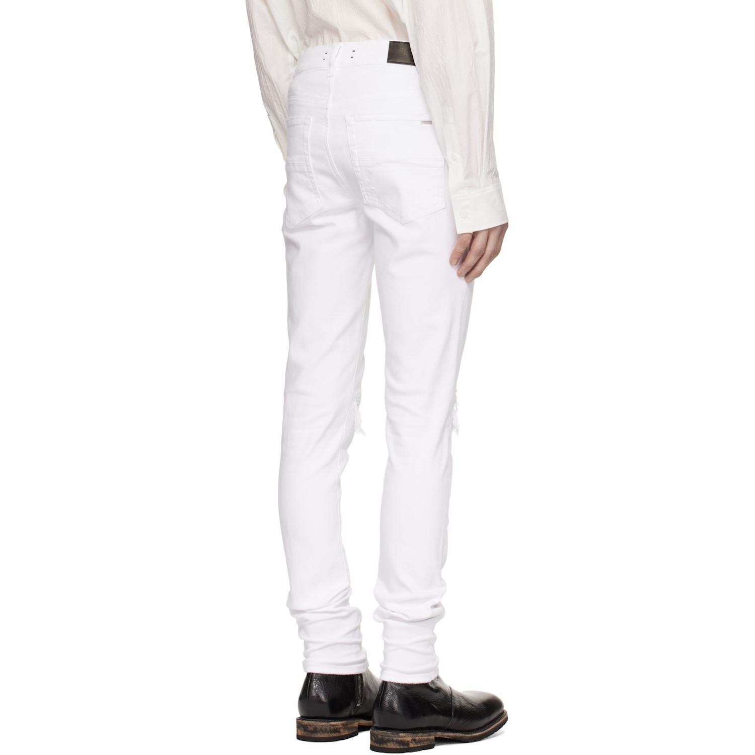 Amiri Mx1 Jeans in White for Men | Lyst UK