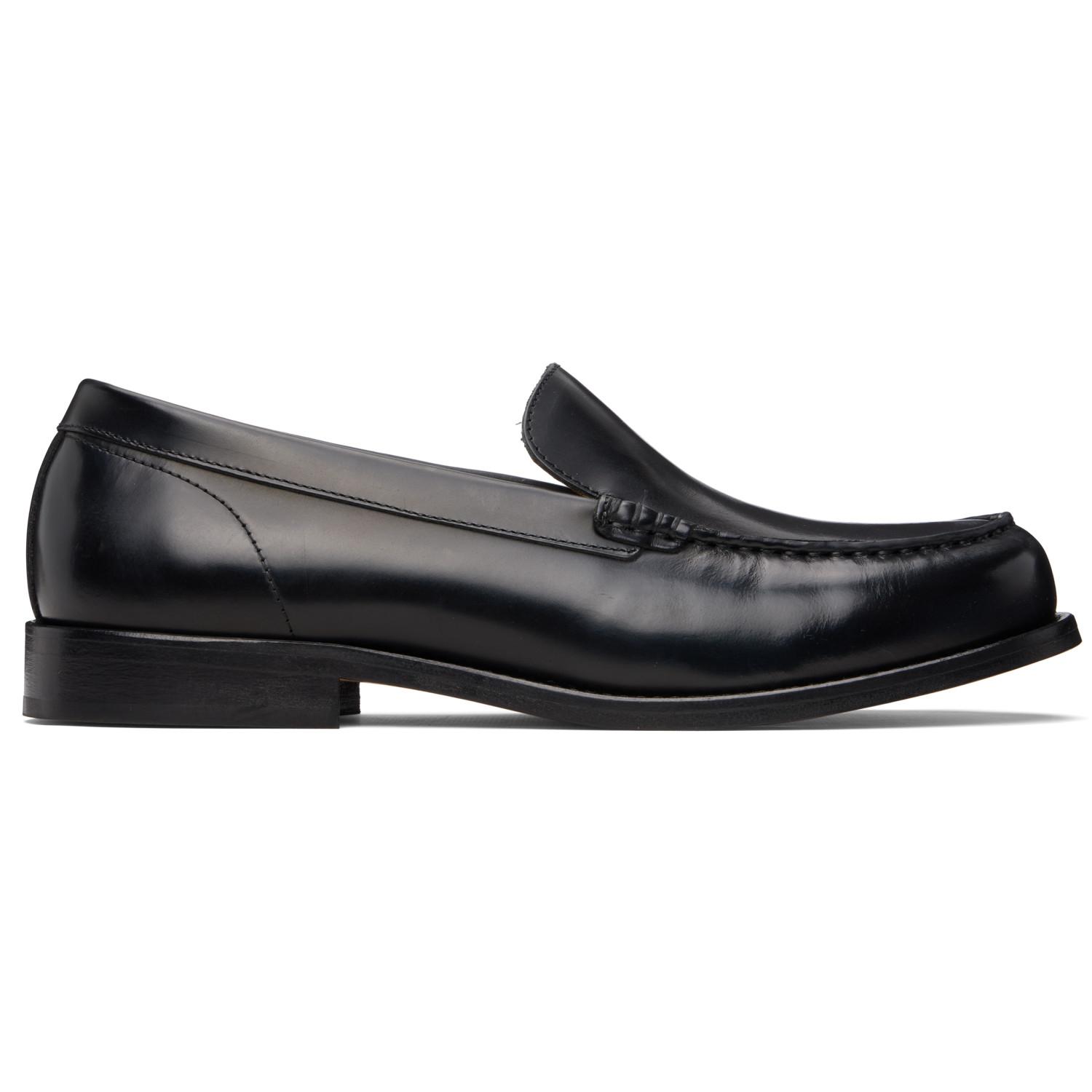 A.P.C. Moc Loafers in Black for Men | Lyst