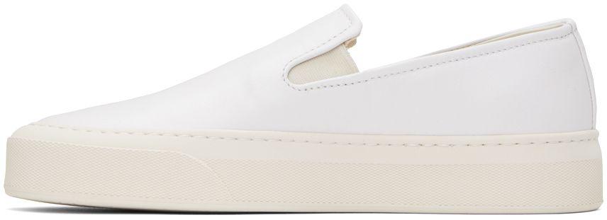 Common Projects - BBall Leather Sneakers - Men - White Common Projects