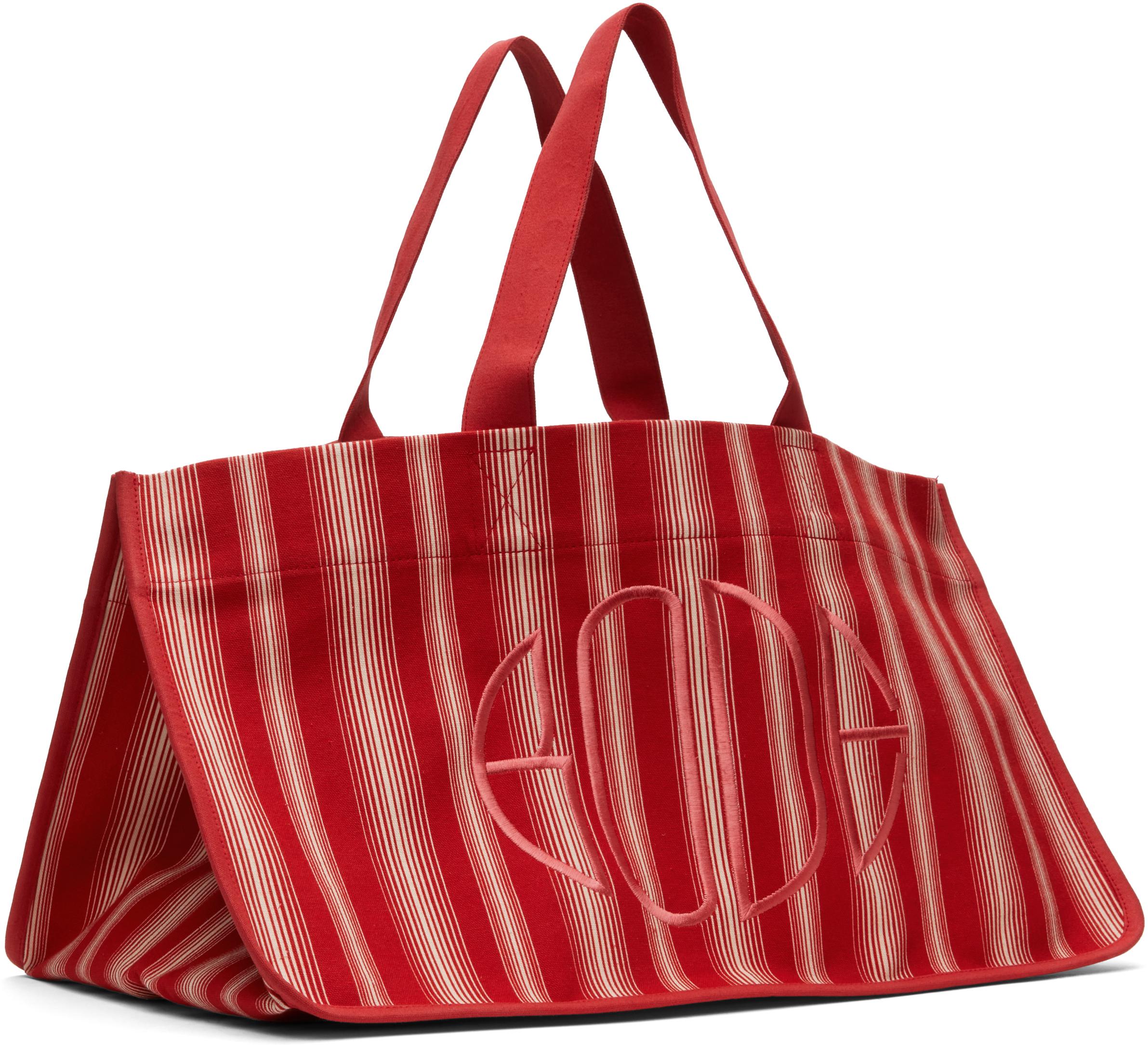 BODE トートバッグ Parasol Stripe Tote – BODE
