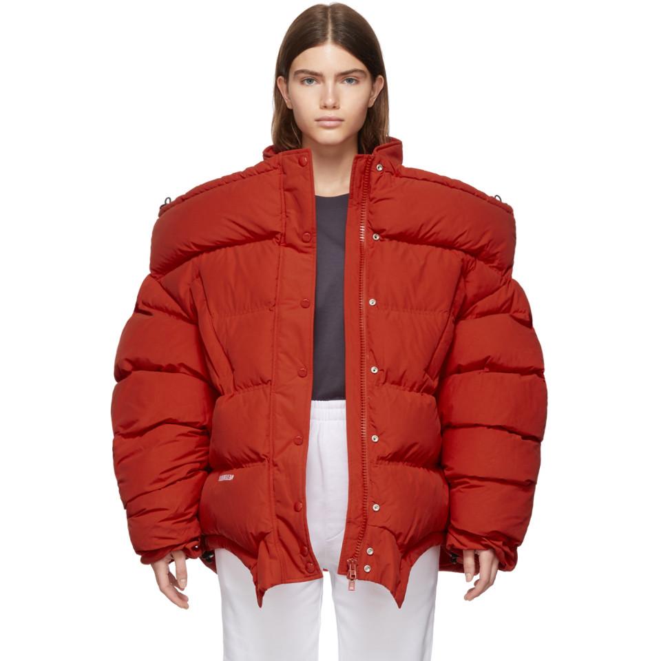 vetements down jacket