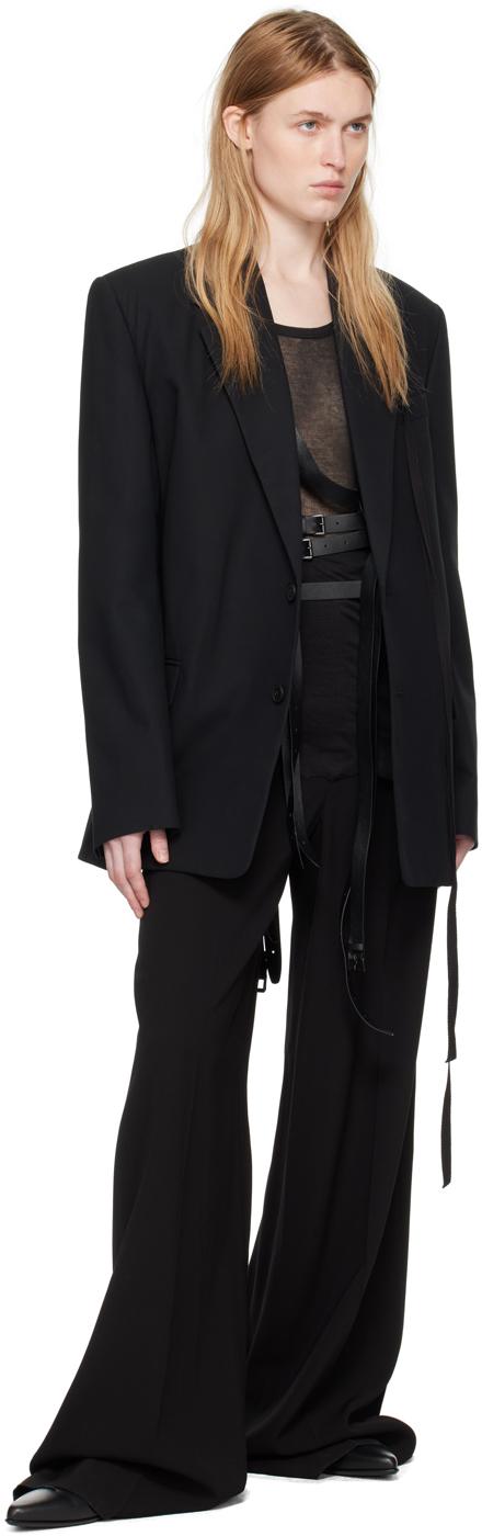 Ann Demeulemeester レディース ブラック Lizzie テーラードジャケット  