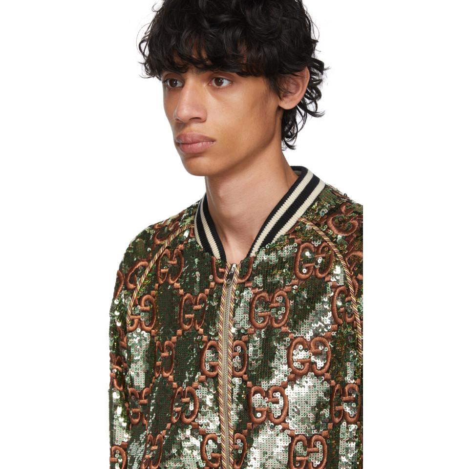 sequin gucci jacket