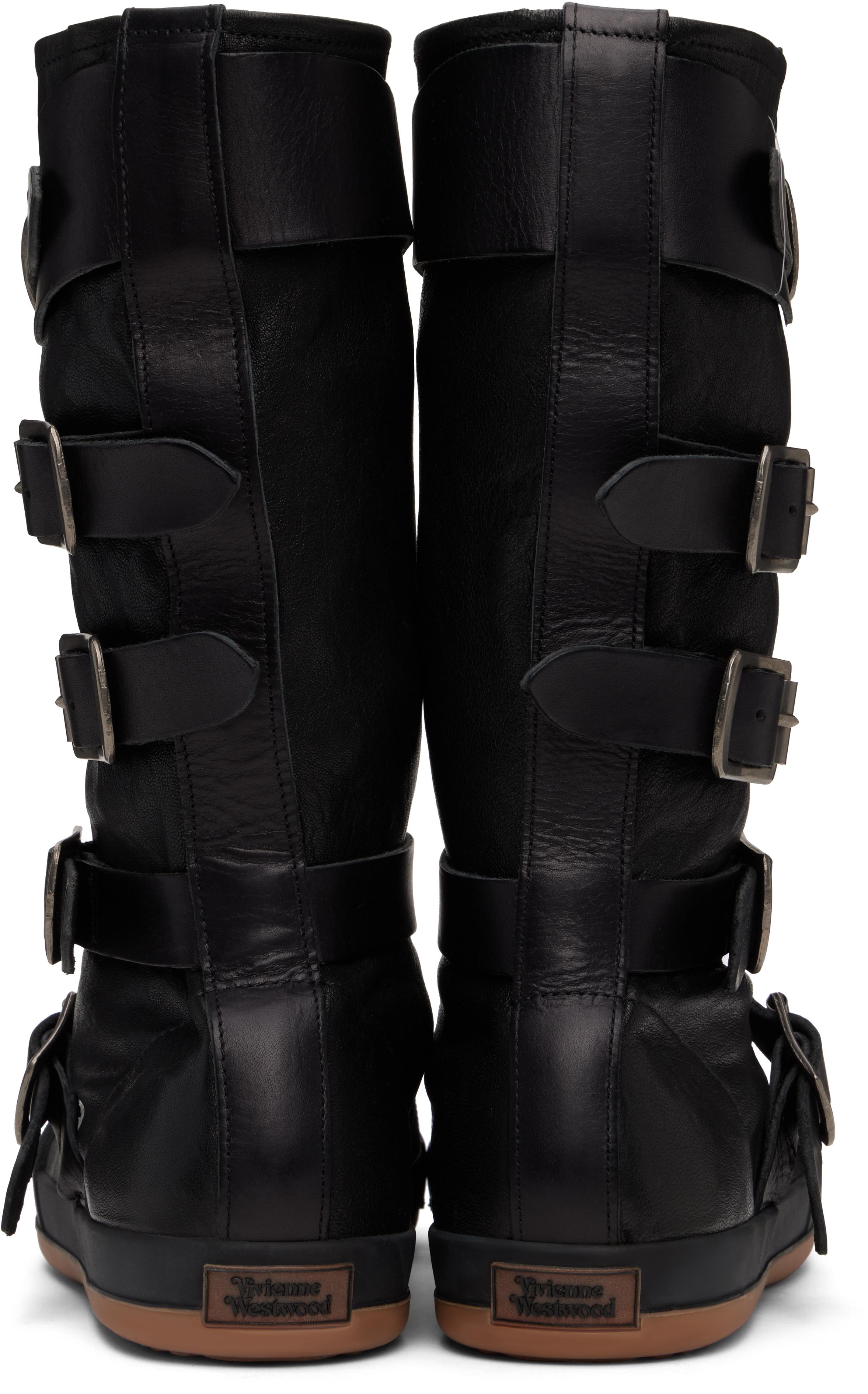 Vivienne Westwood Animal Pirate Boots in Black | Lyst