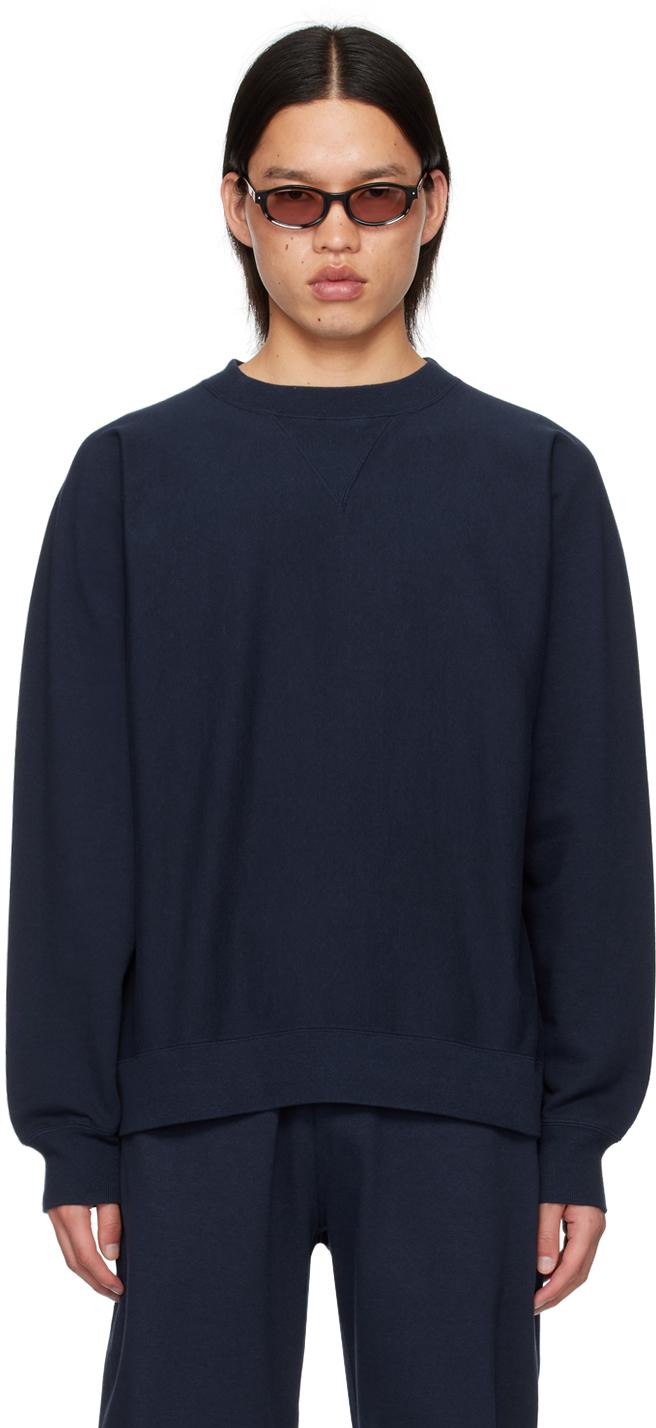 Balenciaga メンズ ブルー オーバーサイズ スウェットシャツ Balenciaga メンズ ブルー オーバーサイズ スウェットシャツ