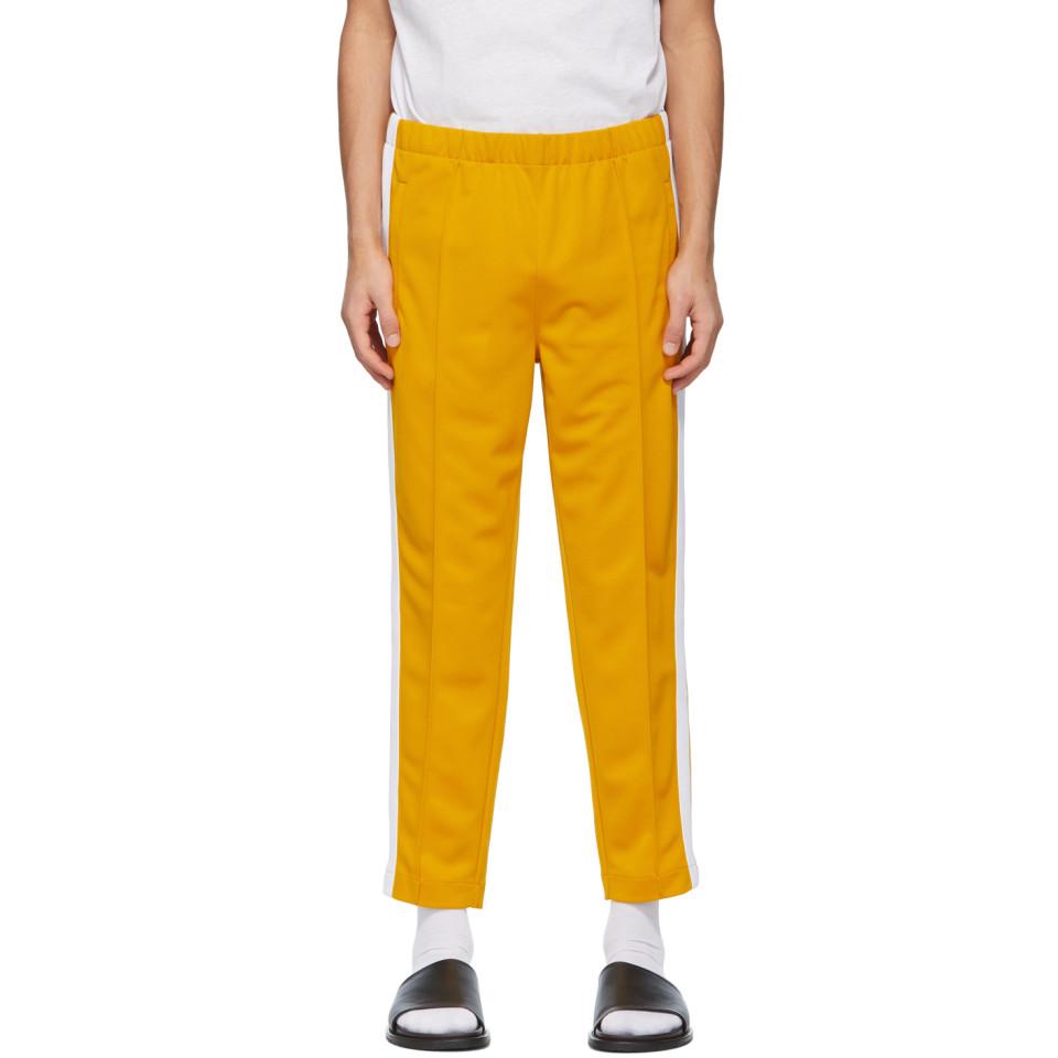 Lacoste Yellow Ricky Regal Edition Pique Pants for Men | Lyst