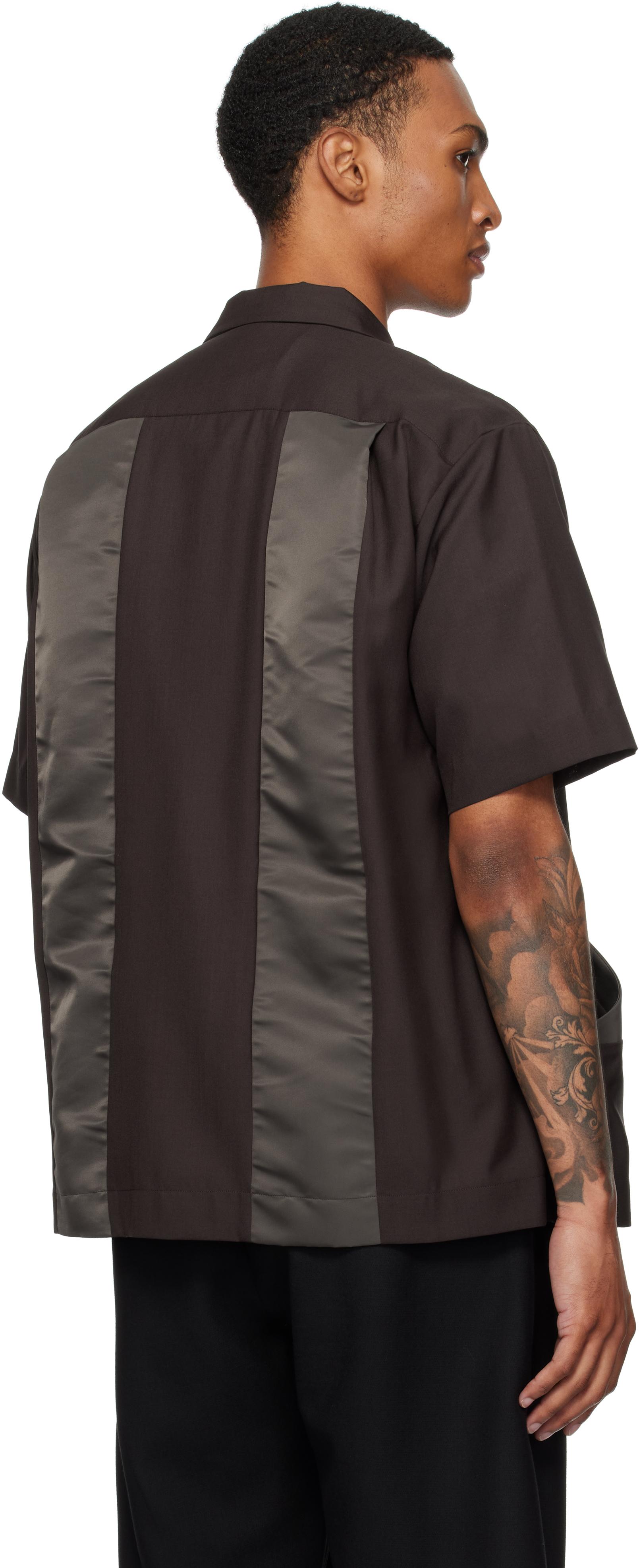 Sacai Suiting Shirt in Black for Men | Lyst Sacai Suiting Shirt in Black for Men | Lyst