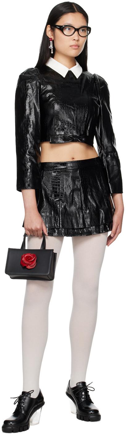 SHUSHU/TONG プリーツスカートブラック