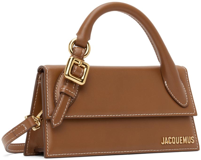【JACQUEMUS】Le Chiquito Long ハンドバッグ ブラウン Jacquemus Le Chiquito Long Tote Bag | Brown | FARFETCH