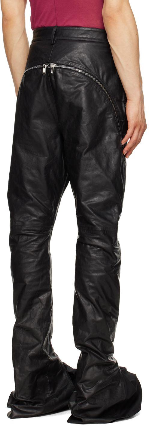 Rick Owens Black Bolan Banana Leather Pants for Men | Lyst Rick Owens Black Bolan Banana Leather Pants for Men | Lyst
