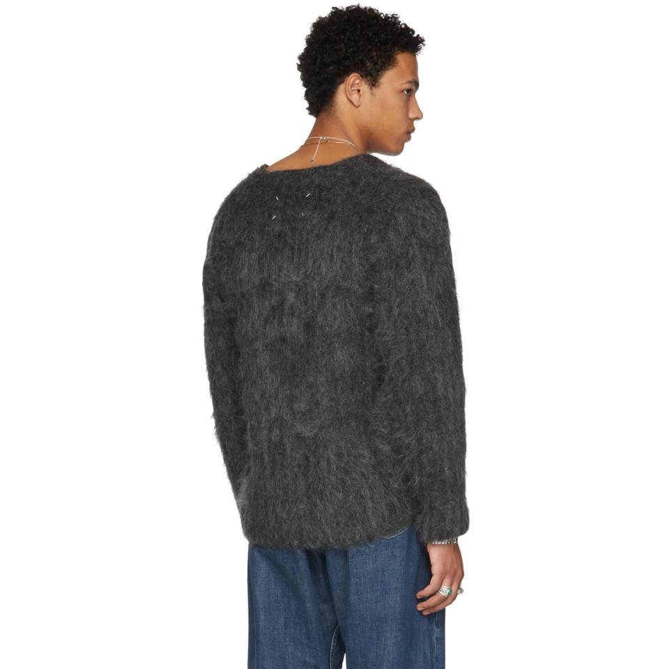 maison margiela mohair cardigan