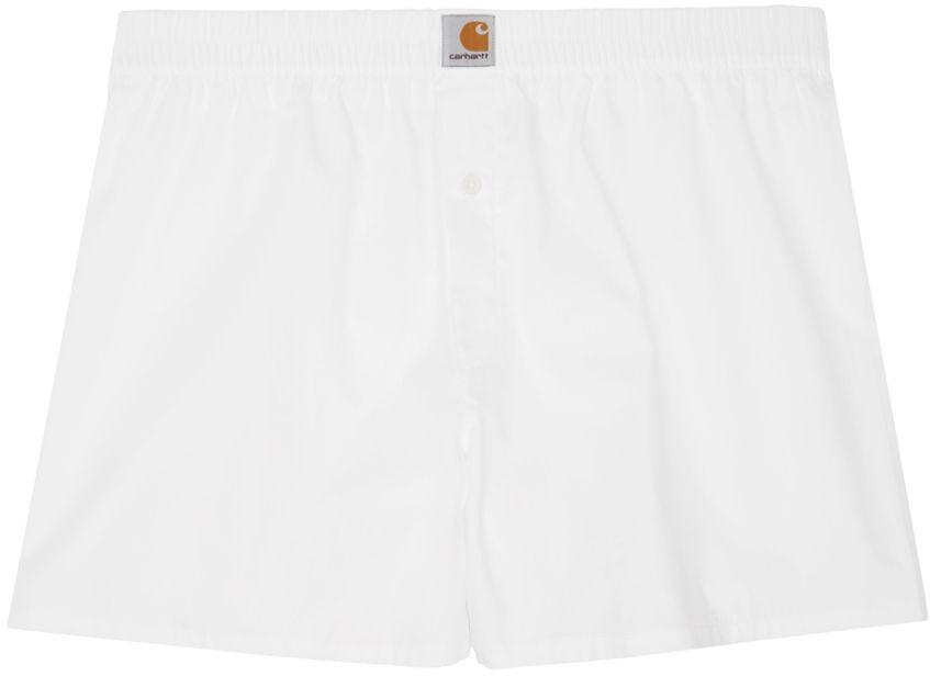 Carhartt WIP White Cotton Boxers in Black for Men Lyst
