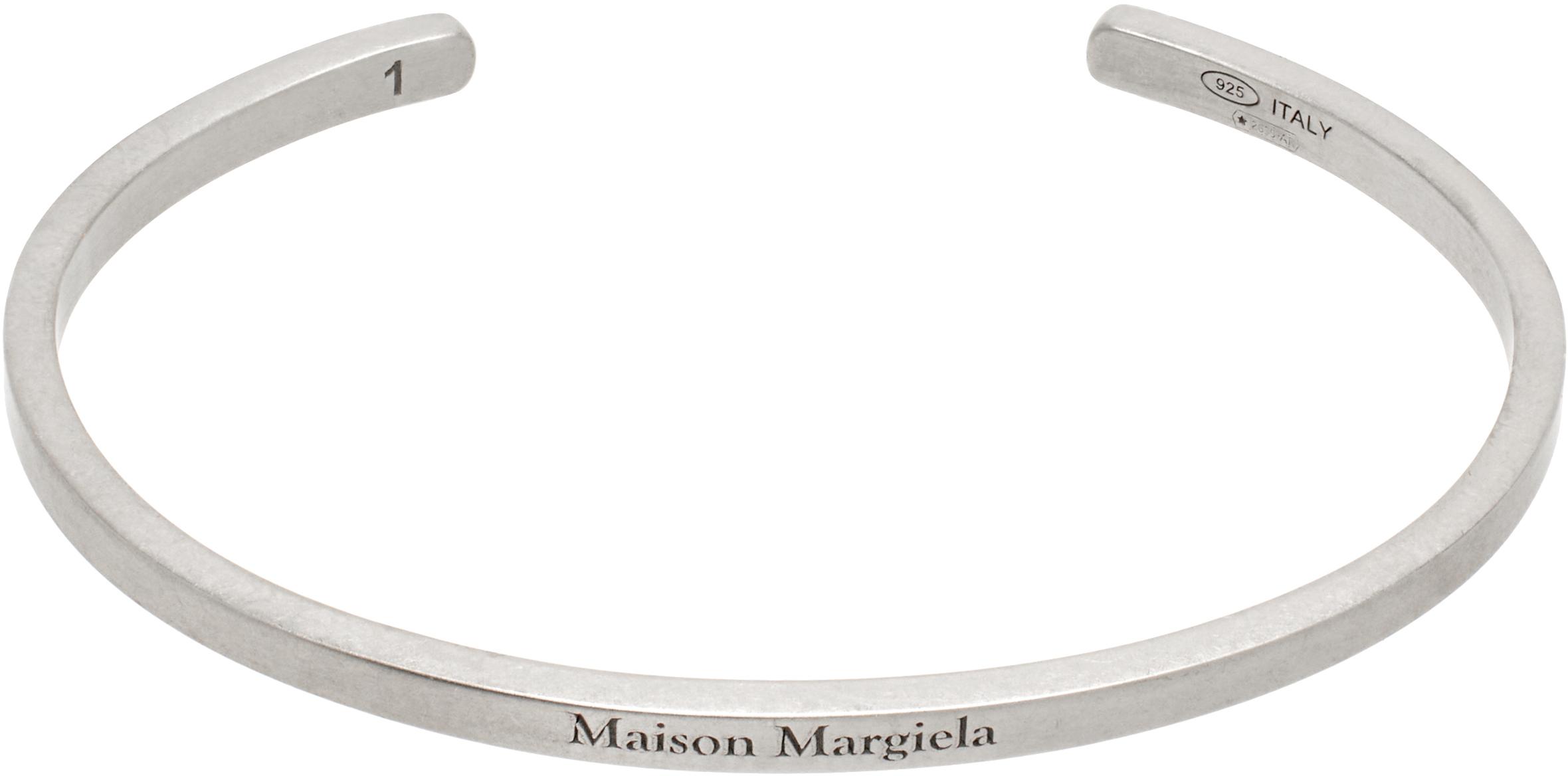 アクセサリー Maison Margiela bangle no box RARE NEW IN BOX ARCHIVE MAISON MARGIELA SIGNET CUFF BANGLE