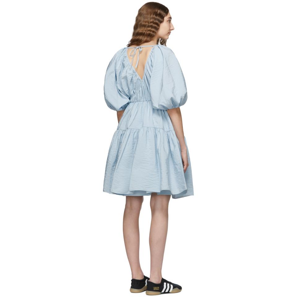 cecilie bahnsen blue dress