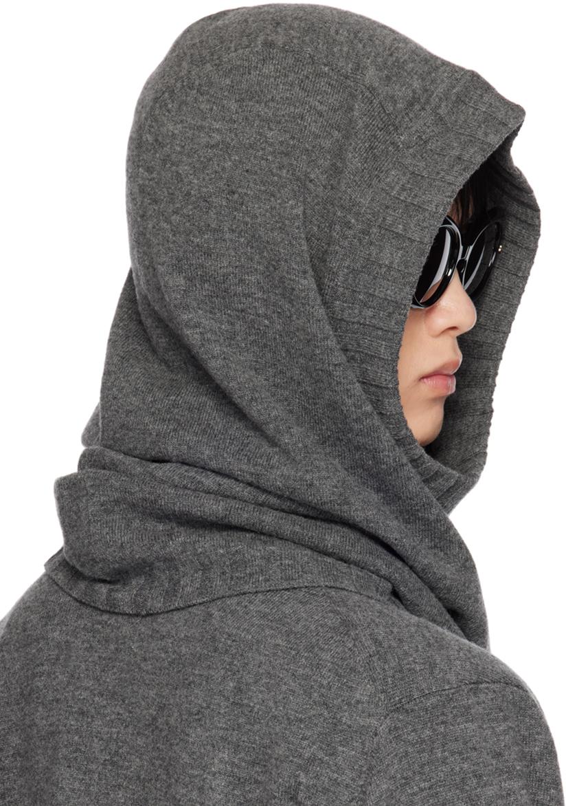 TAKAHIROMIYASHITA TheSoloist. Lambswool Huge Balaclava in Grey for