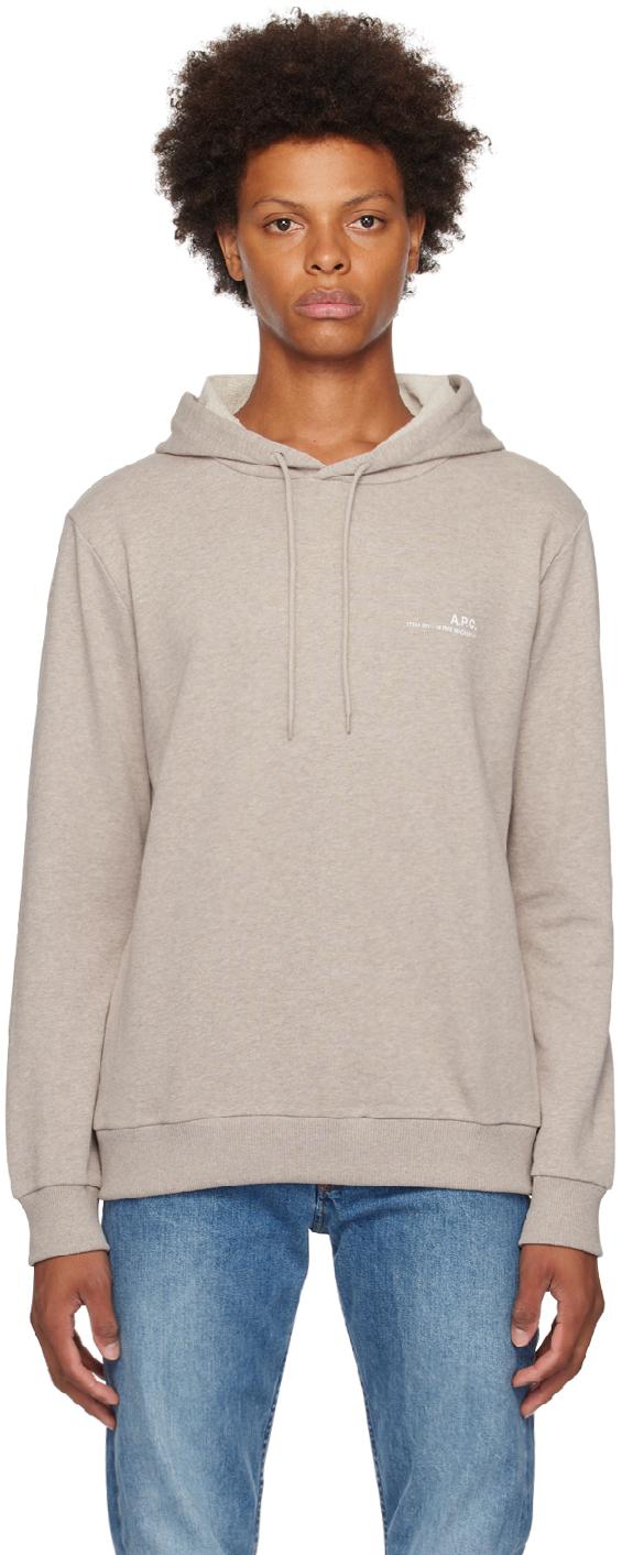 Apc grey hotsell hoodie