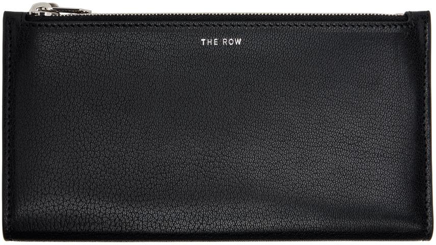 THE ROW | ザ ロウ（ザ ロー)｜ZIPPED WALLET/ブラック の通販