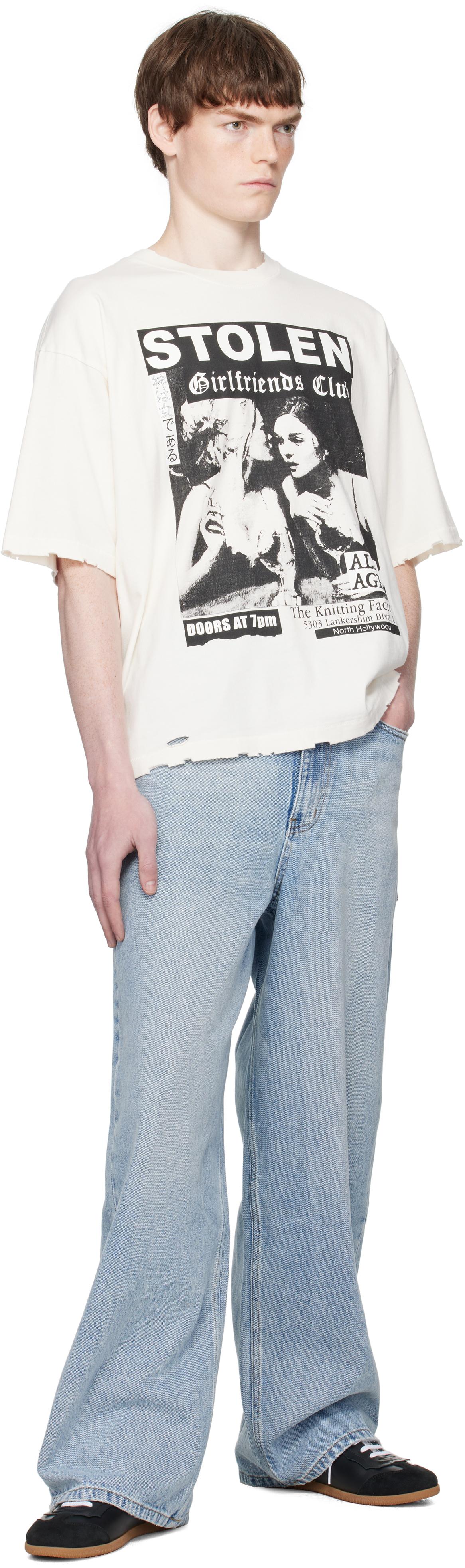 Stolen Girlfriends Club Off- Gig Poster T-Shirt in Black for Men 
