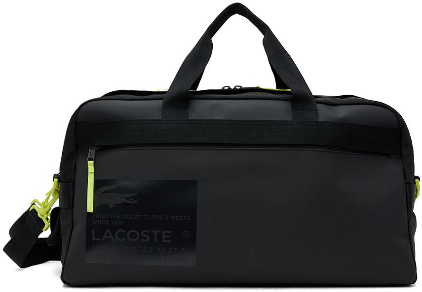 Lacoste Weekend Duffle Bag in Black for Men | Lyst