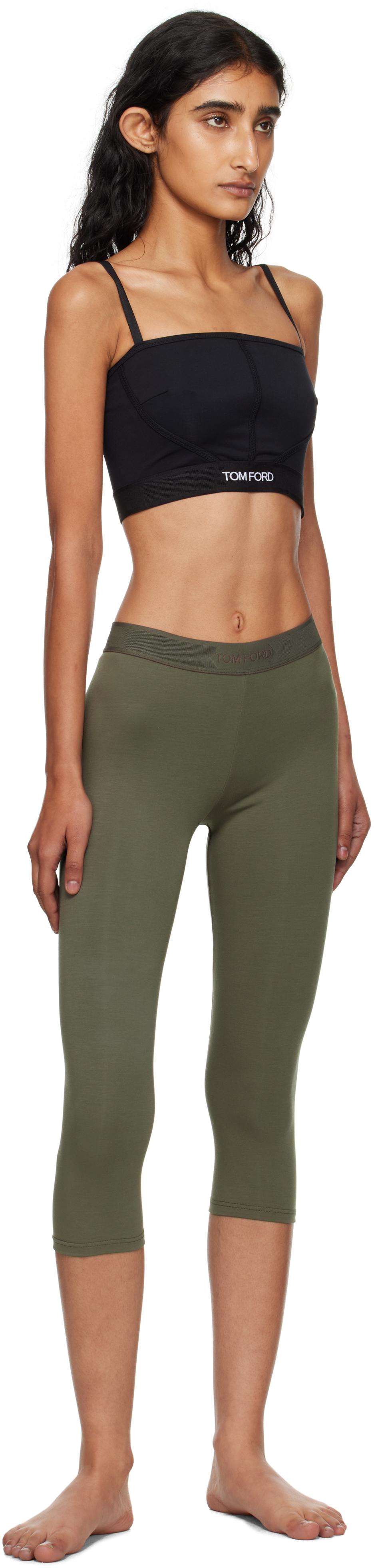 パンツ TOM FORD WOMEN Yoga Pants Military Green Tom Ford Pants for Women | Online Sale up to 70% off | Lyst