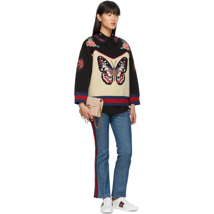 Gucci Multicolor Butterfly Sweatshirt in Black Lyst