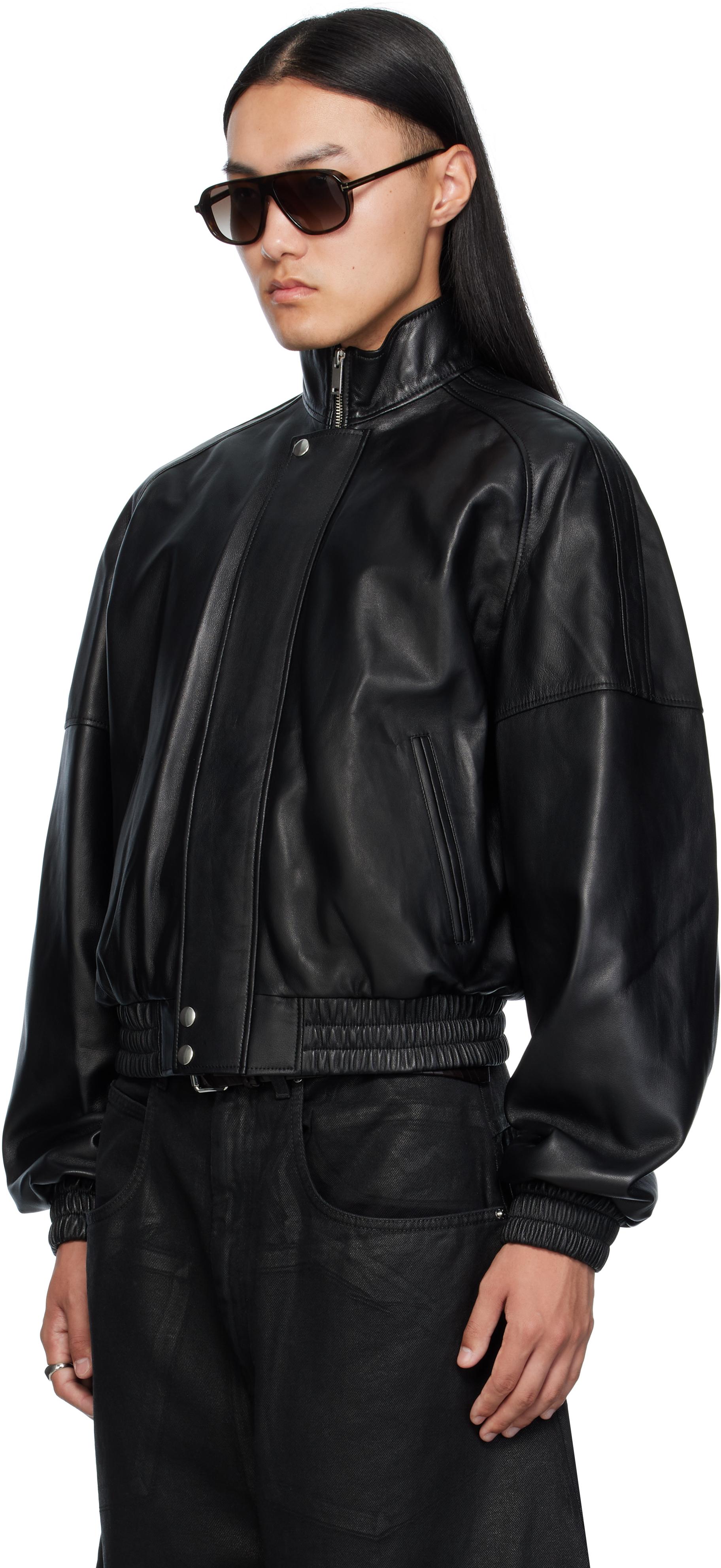 Lu'u Dan オーバーサイズラムレザーテーラードジャケット