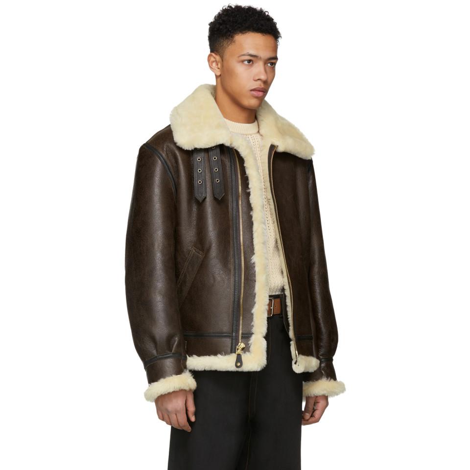shearling schott