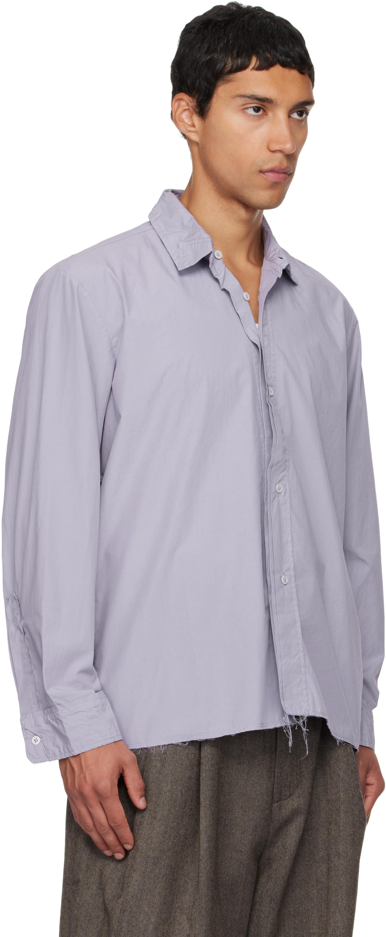 Camiel Fortgens Folded Shirt in Gray for Men | Lyst