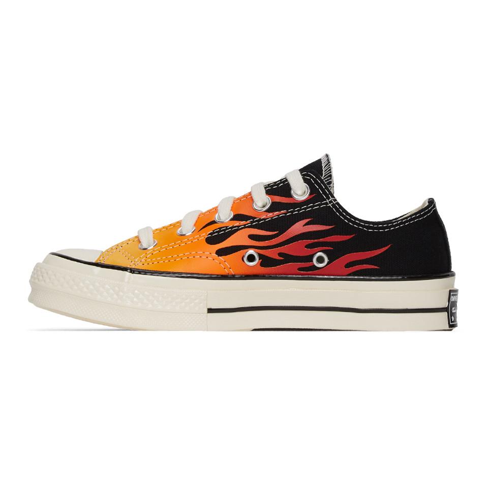 Converse Canvas Flame Chuck 70 Low Sneakers for Men - Save 82% | Lyst