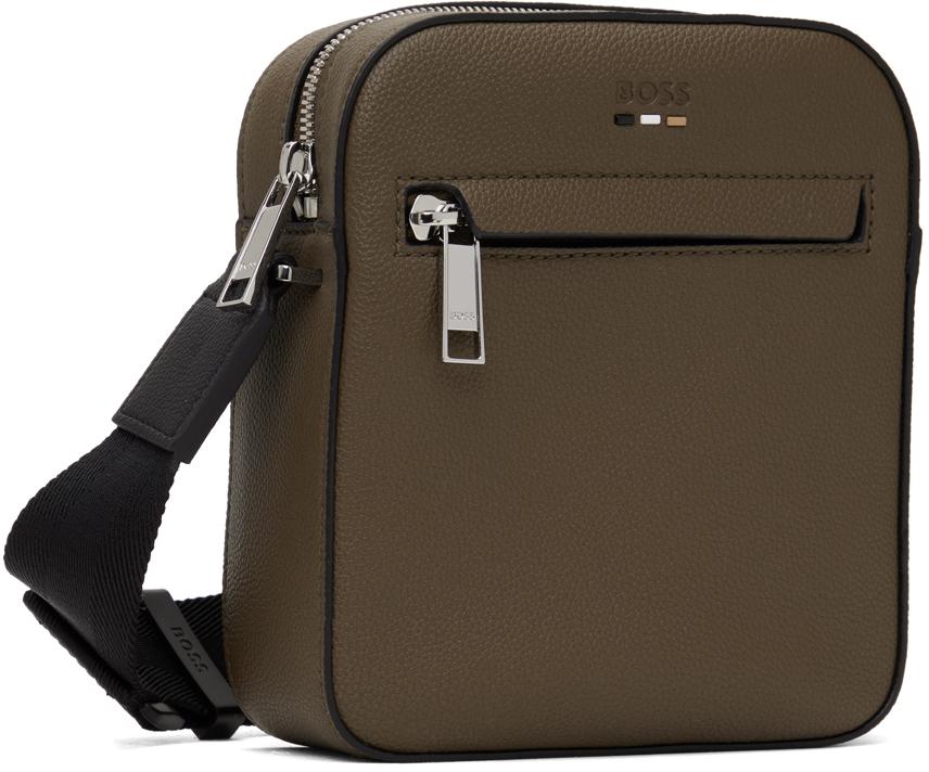 Faux leather clearance unisex sling bag